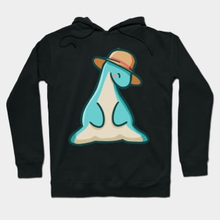 Cute long neck, Summer dino, dinosaur Hoodie